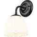 Dorinda 1 Light 6.5 inch Matte Black Wall Sconce Wall Light