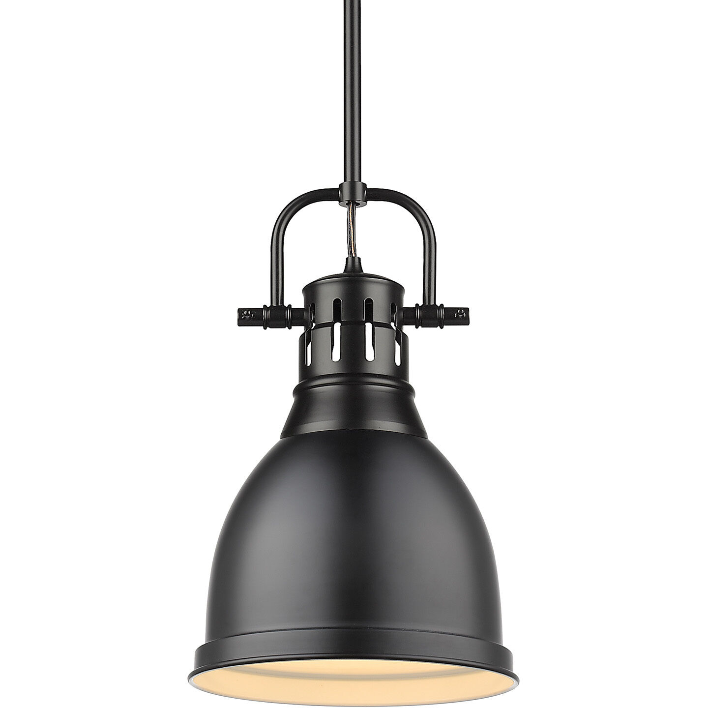 Yep Duncan Pendant Ceiling Light in Matte Black, Small