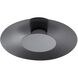 Yep Luma LED 11.75 inch Graphite Flush Mount Ceiling Light
