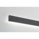 Enso LED 4.5 inch Smooth Gray Outdoor Wall in Smooth Grey