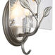 Calla 1 Light 6.88 inch Peruvian Silver Wall Sconce Wall Light