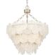 Yep Cascada Pendant Ceiling Light in Cirrus Cloud Glass, 3 Tier