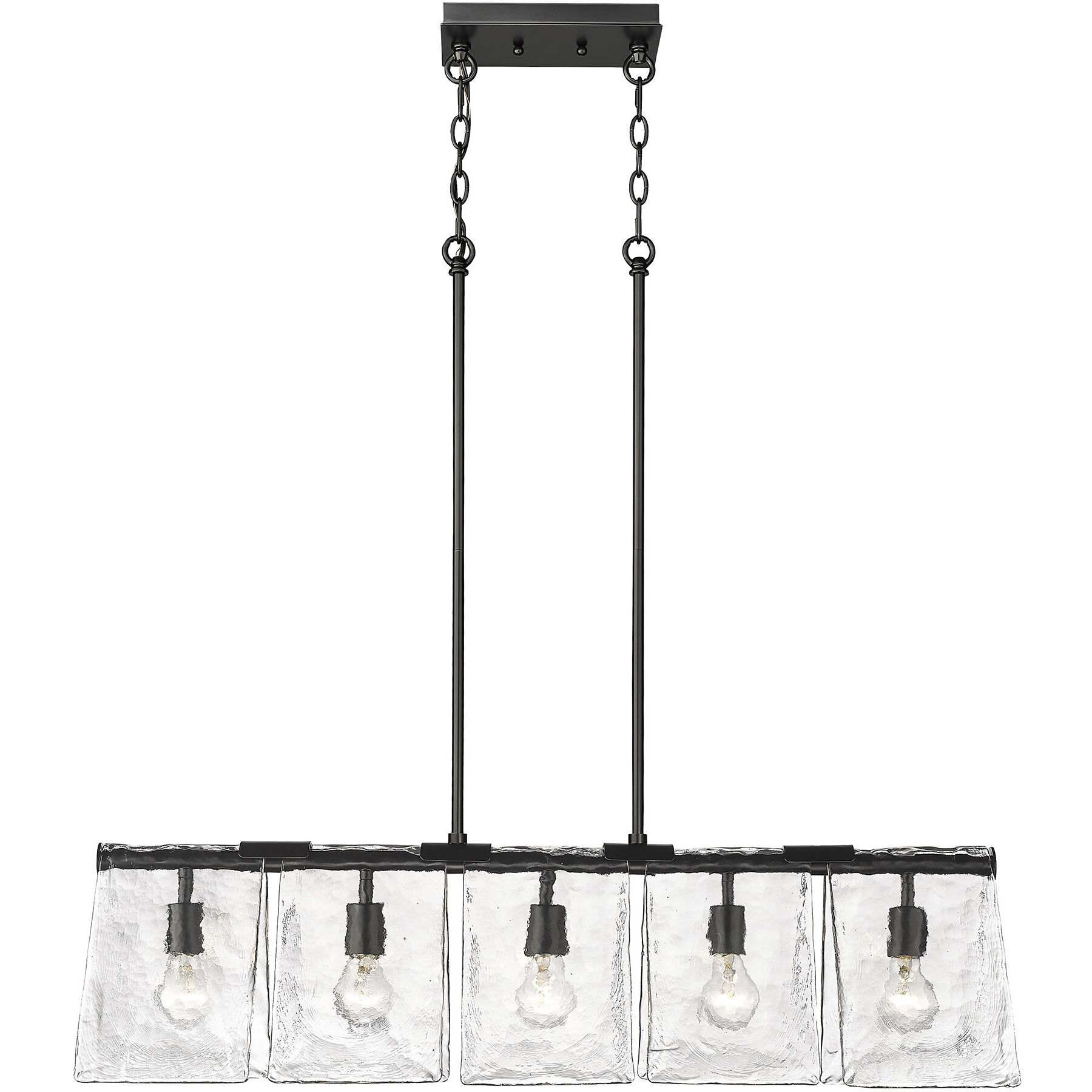 Serenity Island Light Ceiling Light in Matte Black