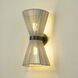 Avon 2 Light 8.13 inch Matte Black Wall Sconce Wall Light