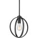 Colson 1 Light 9.88 inch Pewter Pendant Ceiling Light in No Shade