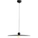 Faroe Pendant Ceiling Light in Flecked Black/Grey