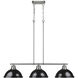 Yep Duncan Island Light Ceiling Light in Pewter, Black