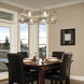 Marco 8 Light 35.38 inch White Gold Chandelier Ceiling Light, Large