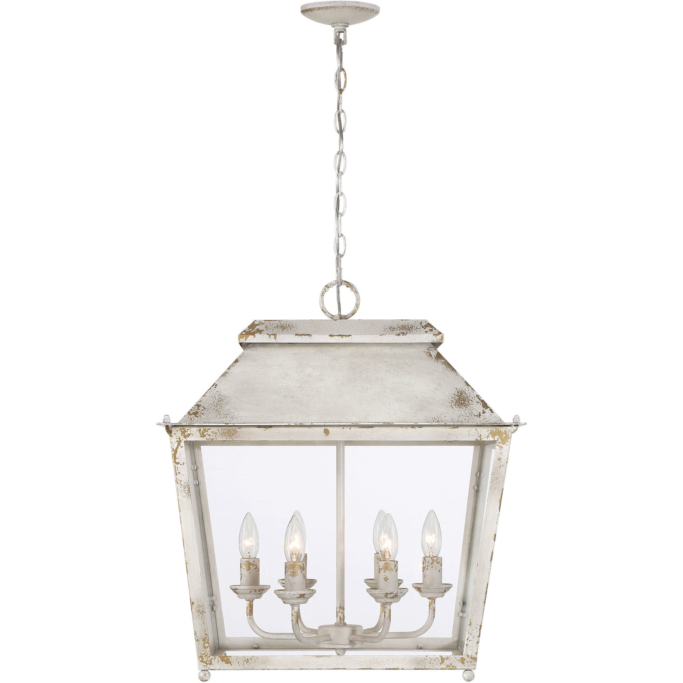 Abingdon Pendant Ceiling Light in Antique Ivory