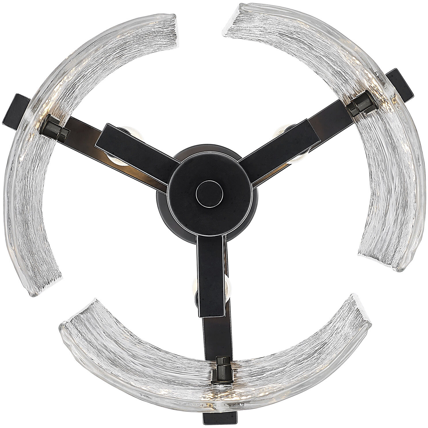 Aenon 3 Light 13 inch Matte Black Pendant Ceiling Light