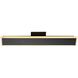 Obsidian LED 23.63 inch Sand Black Outdoor Wall Sconce
