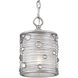 Joia Pendant Ceiling Light in Peruvian Silver