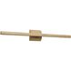 Vireo LED 31.75 inch Walnut Bath Bar Wall Light