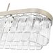 Ciara Island Light Ceiling Light in White Gold