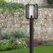 Tribeca 1 Light 8.63 inch Natural Black Outdoor Post