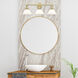 Orwell 3 Light 27 inch Brushed Champagne Bronze Bath Vanity Wall Light in Opal Glass