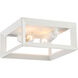 Smyth 2 Light 11.5 inch Natural White Flush Mount Ceiling Light