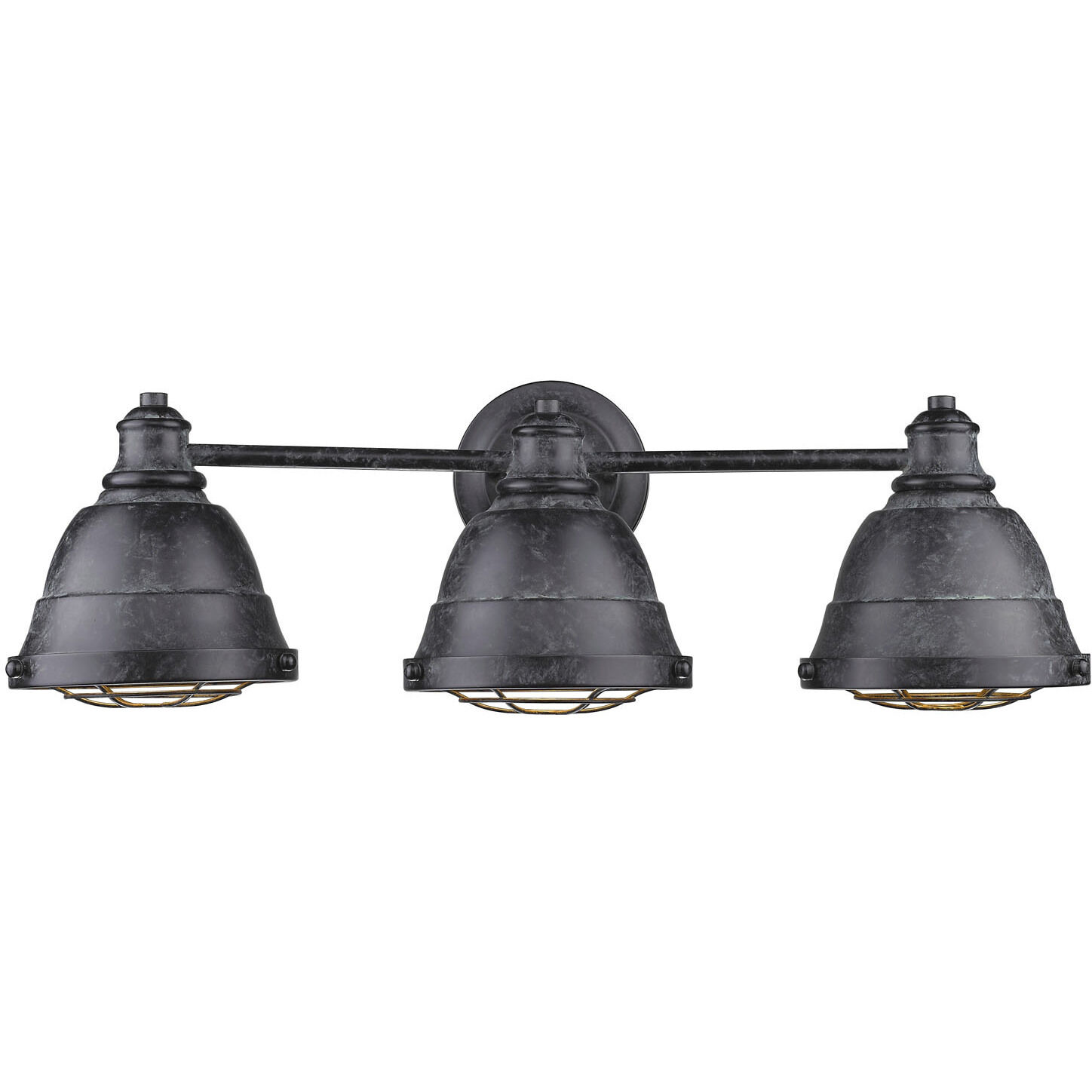 Bartlett Vanity Wall Light in Black Patina