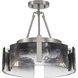 Aenon 3 Light 16.50 inch Semi-Flush Mount