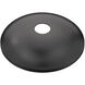 Homestead 5 Light 25 inch Matte Black Nook Chandelier Ceiling Light in Clear Glass