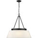Penn 26 inch 60.00 watt Matte Black Chandelier Ceiling Light