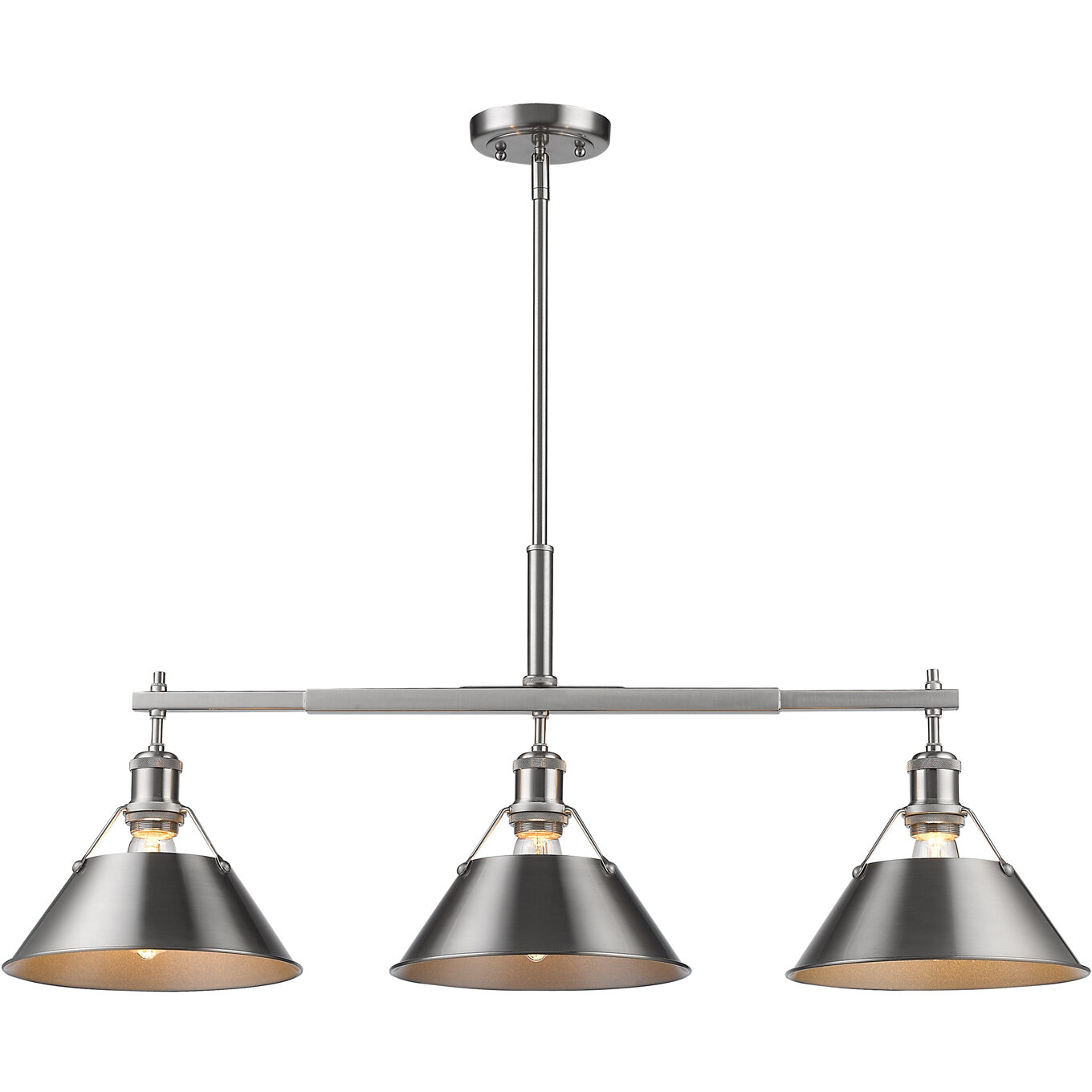 Yep Orwell Island Light Ceiling Light in Pewter