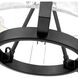Aenon 3 Light 16.5 inch Matte Black Chandelier Ceiling Light