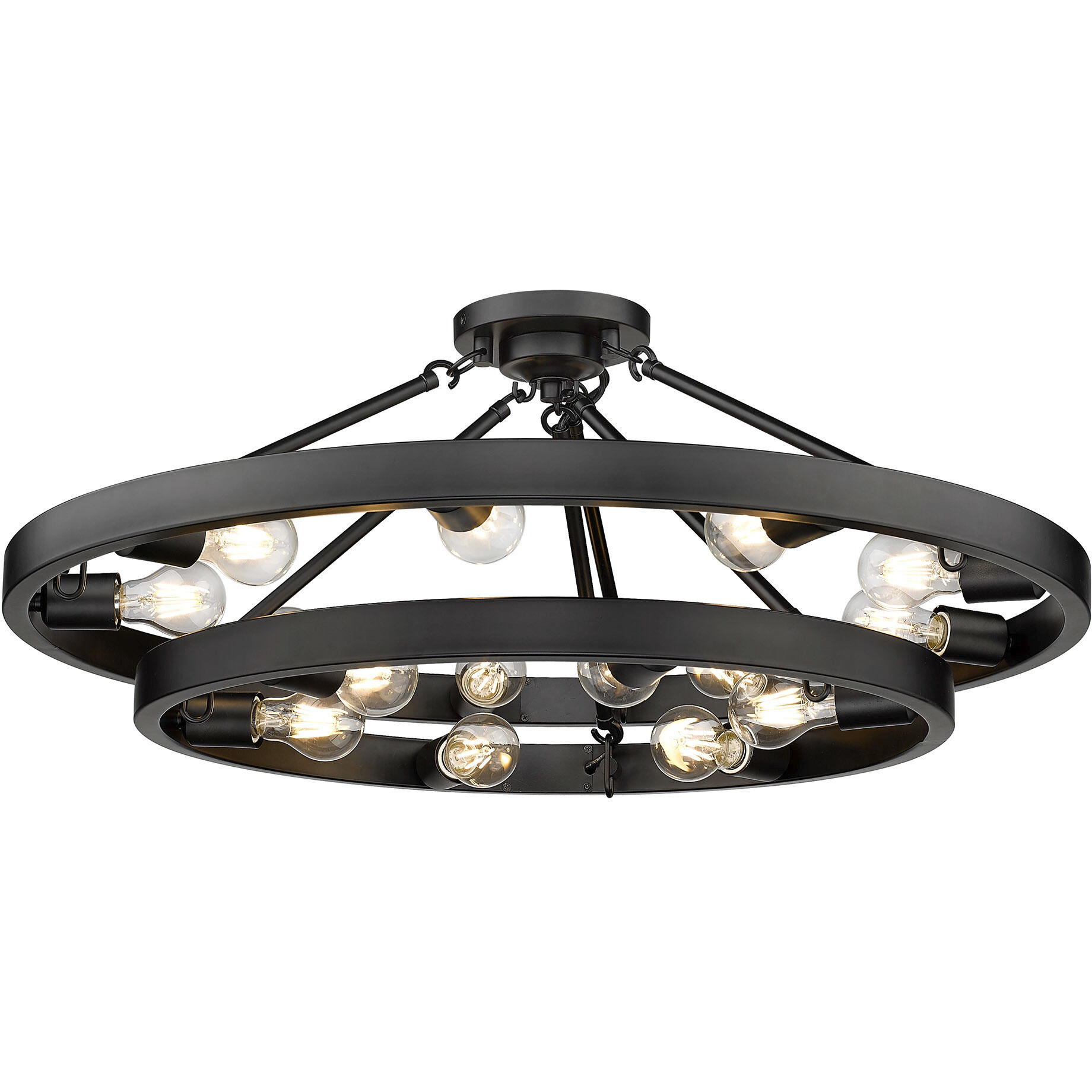 Castile 15 Light 32.00 inch Semi-Flush Mount