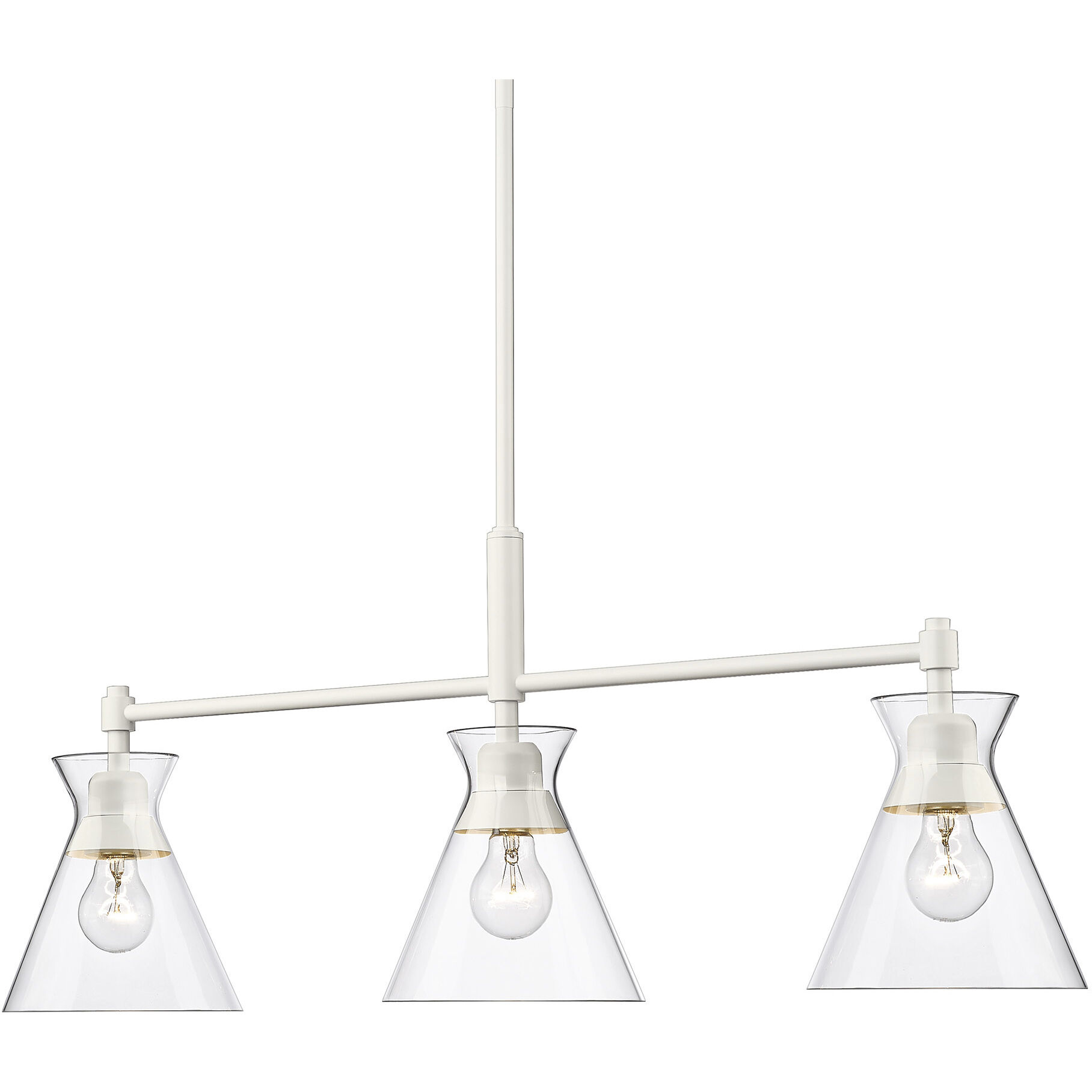 Malta Island Light Ceiling Light in Matte White