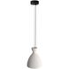 Aethera LED 9.88 inch White Sandstone Cement Pendant Ceiling Light