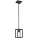 Wesson Pendant Ceiling Light in Matte Black
