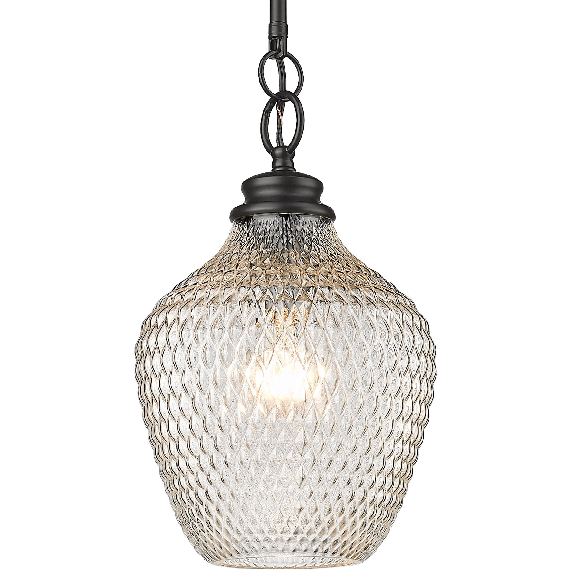 Adeline Pendant Ceiling Light in Matte Black