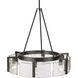 Aenon 27.75 inch 60.00 watt Matte Black Chandelier Ceiling Light