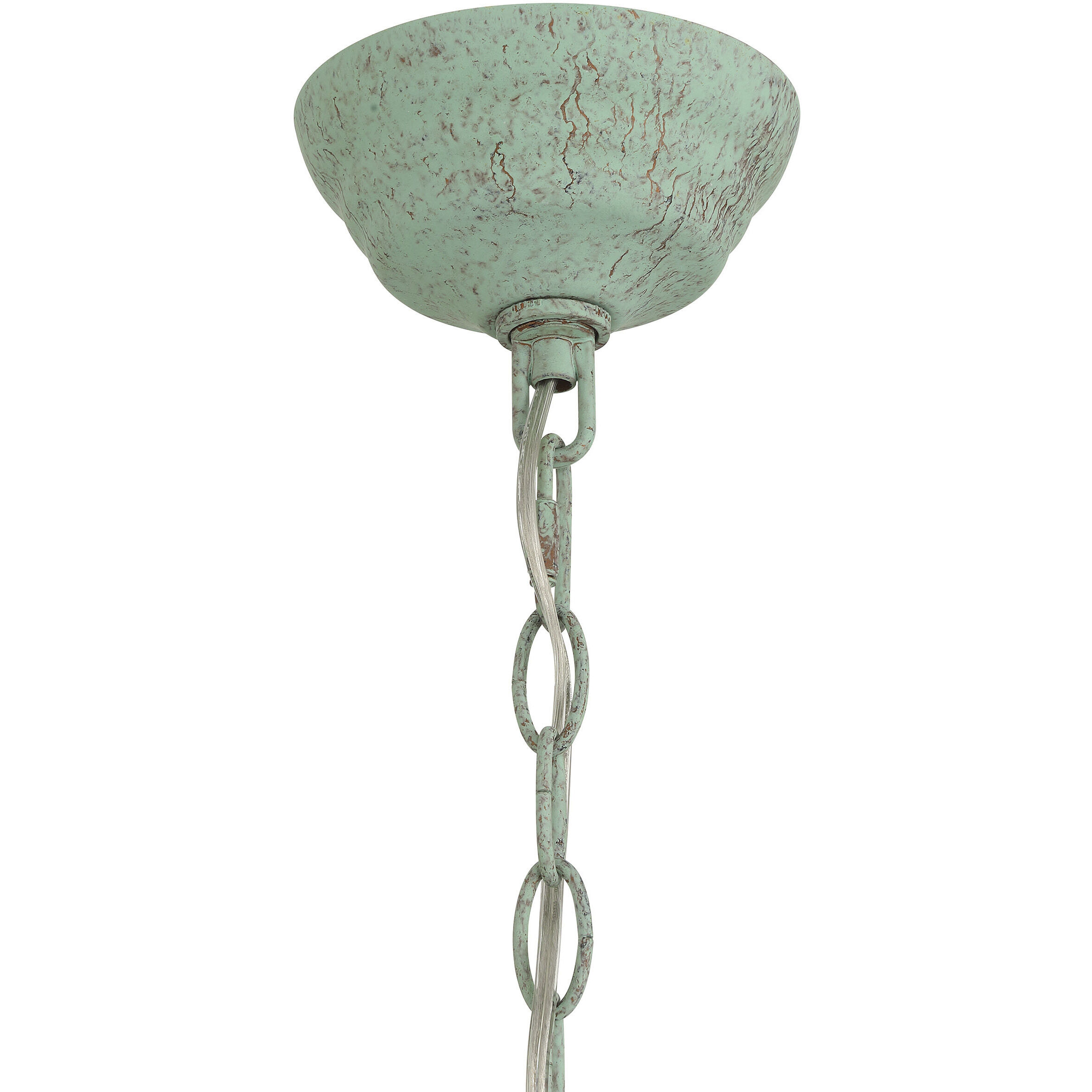 Laurent 9 Light 24 inch Antique Ivory Pendant Ceiling Light