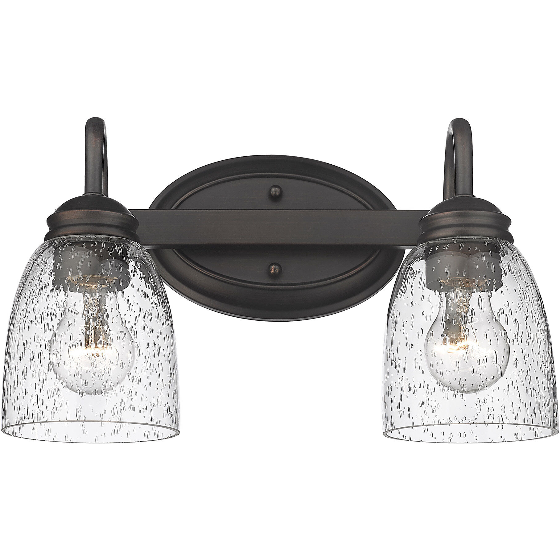 Parrish Vanity Wall Light in Rubbed Bronze
