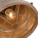 Bartlett Pendant Ceiling Light in Copper Patina, Small