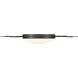 Kieran LED 24 inch Matte Black Flush Mount Ceiling Light