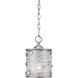 Joia Pendant Ceiling Light in Peruvian Silver
