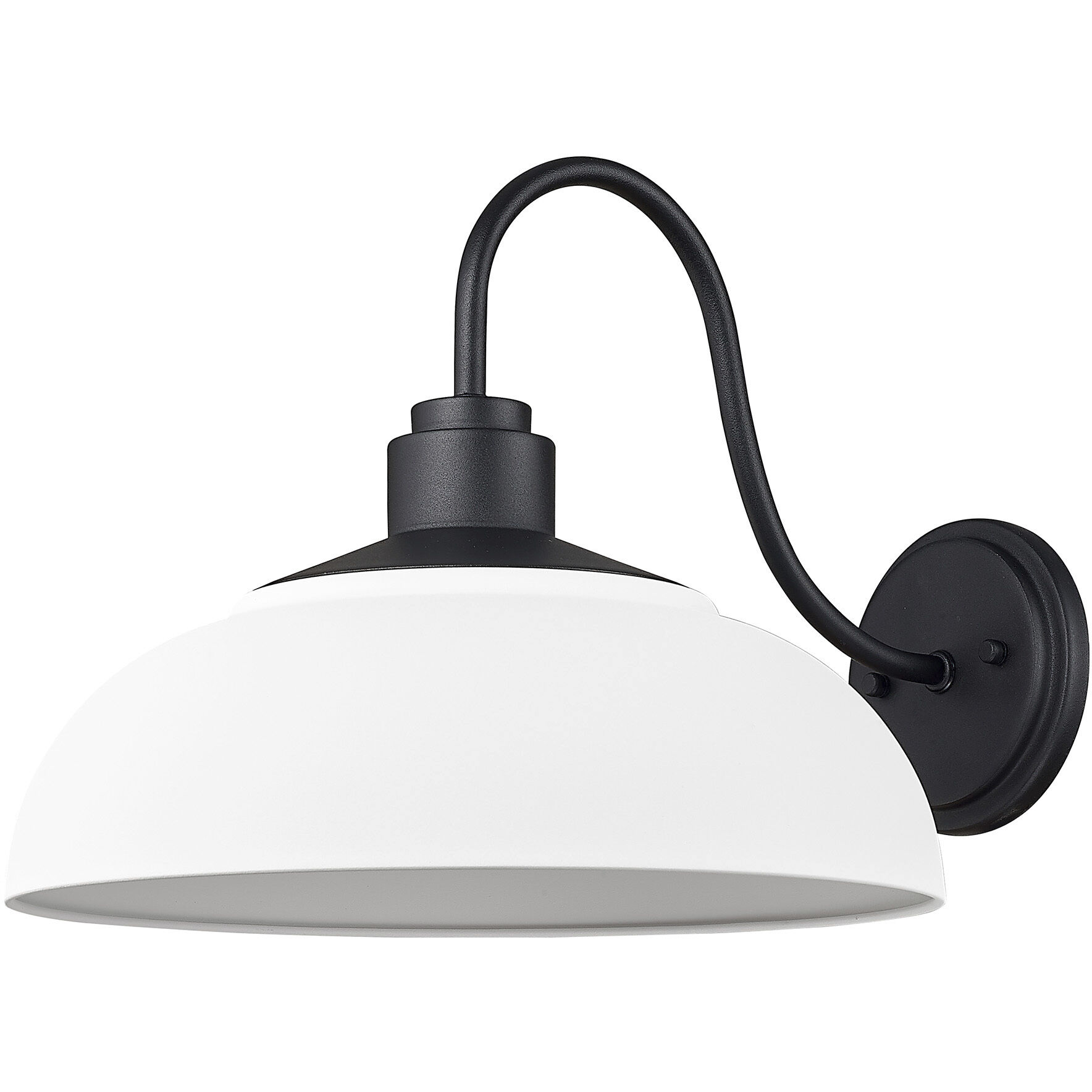 Yep Levitt 1 Light 17.88 inch Natural Black Outdoor Wall in Natural White