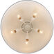 Alison 5 Light 21 inch Vintage Gold Pendant Ceiling Light in Antique Ivory