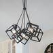 Cassio 5 Light 27.88 inch Matte Black Pendant Ceiling Light