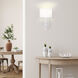 Cay 2 Light 9.5 inch Matte White Wall Sconce Wall Light