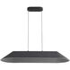 Faroe Island Light Ceiling Light in Flecked Black/Grey