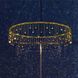 Lucerna LED 39.38 inch Stainless Steel Gold Chandelier Ceiling Light