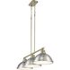 Yep Duncan Island Light Ceiling Light in Aged Brass, Pewter