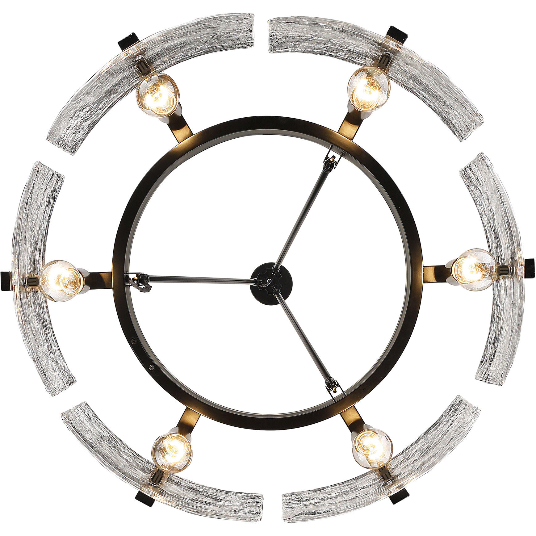 Aenon 27.75 inch 60.00 watt Matte Black Chandelier Ceiling Light