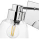 Remy Vanity Wall Light in Chrome
