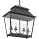 Abingdon Pendant Ceiling Light in Antique Black Iron