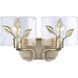 Calla 2 Light 7.00 inch Bathroom Vanity Light