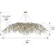 Autumn Twilight 24 Light 80 inch Mystic Gold Chandelier Ceiling Light, Large